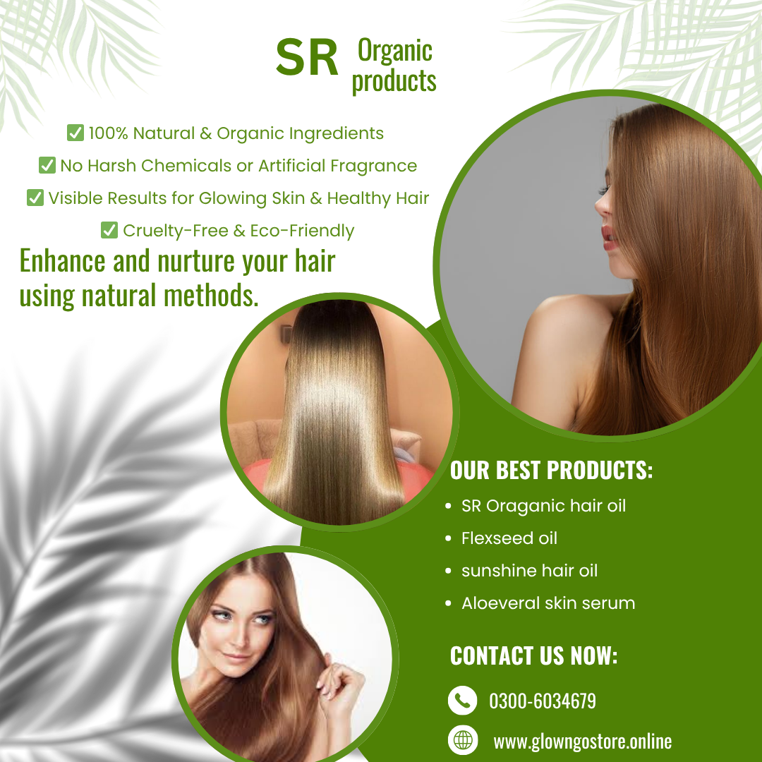 Sr oraganic hair product